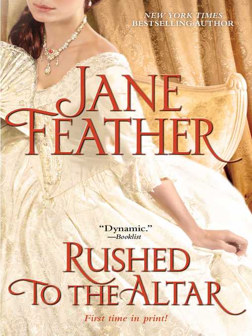 Title details for Rushed to the Altar by Jane Feather - Wait list